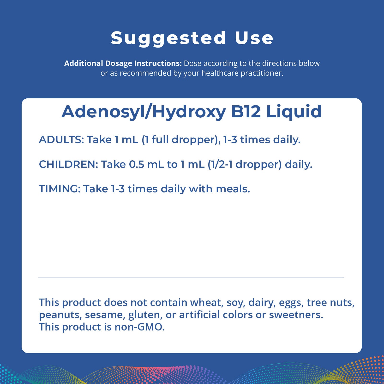 Adenosyl / Hydroxy B12 Liquid, 30 ml