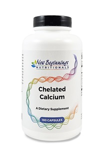 Chelated Calcium (180 capsules)