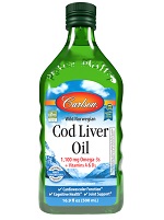 Carlson’s Cod Liver Oil (500 ml) - Unflavored