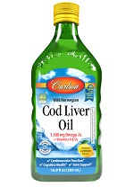 Carlson’s Cod Liver Oil (500 ml) - Lemon Flavored