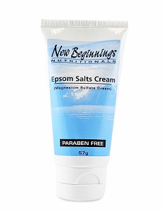 Epsom Salts Cream - Magnesium Sulfate Cream (2 oz/57 g)