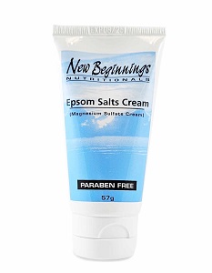 Epsom Salts Cream - Magnesium Sulfate Cream (2 oz)