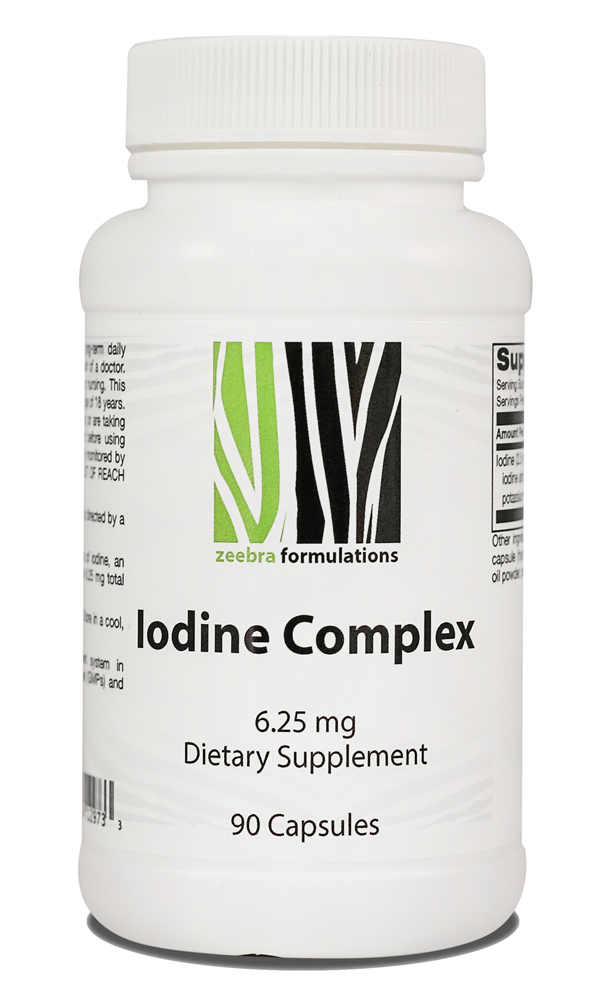 Iodine Complex 6.25 mg (90 capsules) Minerals New Beginnings