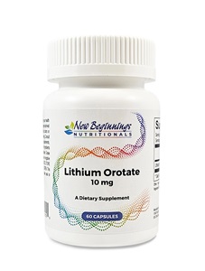 Lithium Orotate 10 mg (60 caps)