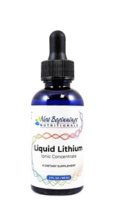 Liquid Lithium, Ionic Concentrate (60 ml)