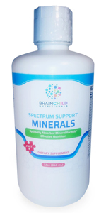 BrainChild Spectrum Support Minerals - Unflavored (32 oz)