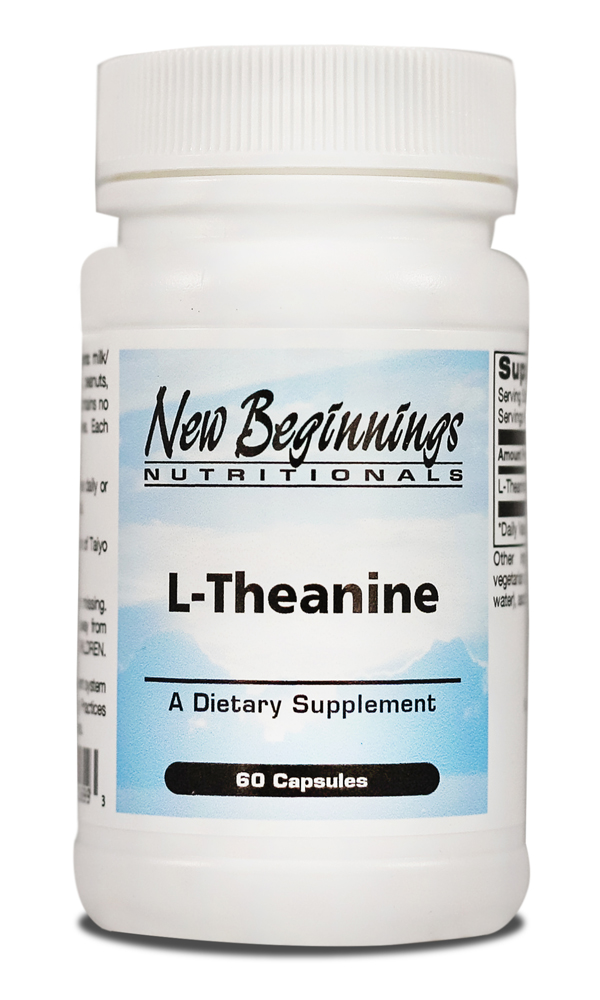 LTheanine 100 mg (60 capsules) Amino Acids New Beginnings