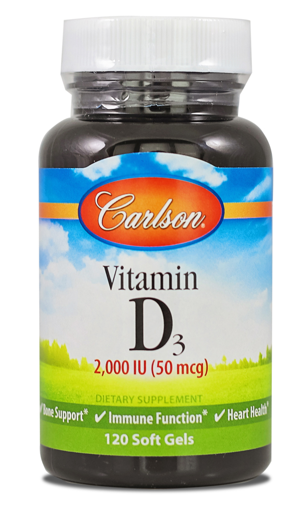 Vitamin D3 (120 soft gels) Vitamins New Beginnings Nutritionals