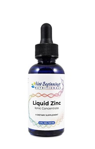 Liquid Zinc, Ionic Concentrate (60 ml)