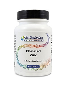 Chelated Zinc 54 mg (60 caps)