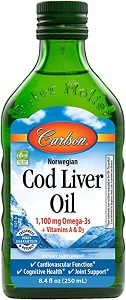 Carlson’s Cod Liver Oil (500 ml) - Unflavored