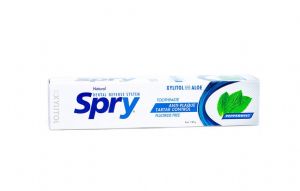 Spry Dental Defense Toothpaste - Sugar Free & Fluoride Free (5 oz tube)