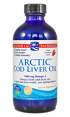 Nordic Naturals Arctic Cod Liver Oil - Strawberry (8 fl. oz./237 ml)